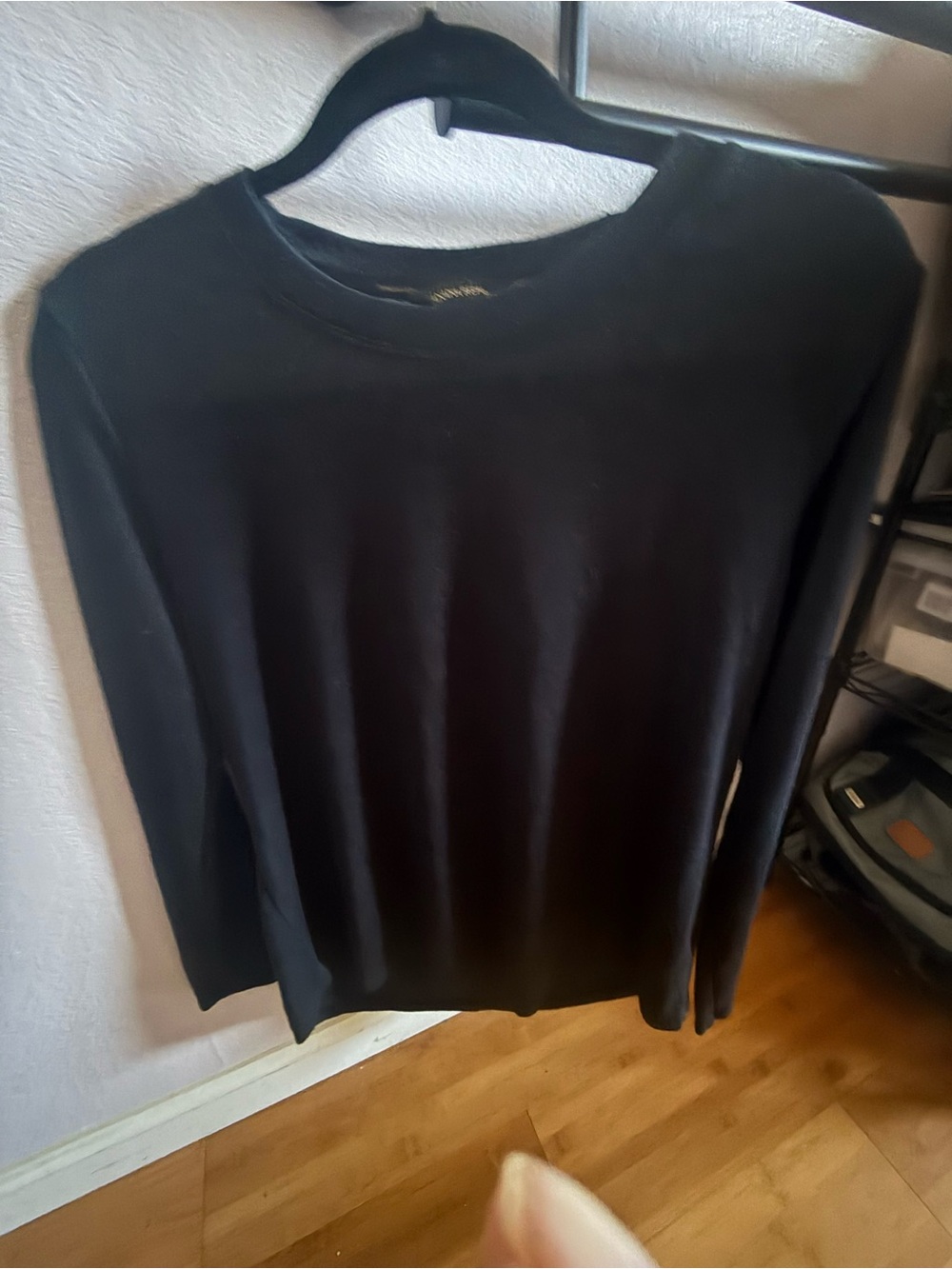 Banana Republic Black Crewneck Sweater
